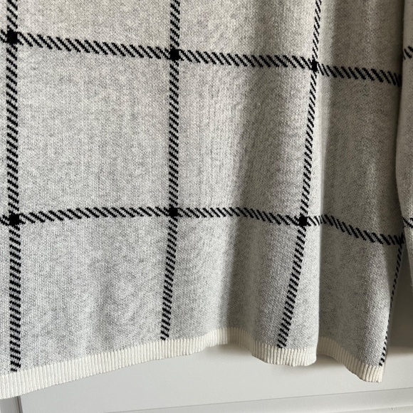 Intro Women's Checkered Sweater size 2X - Picture 3 of 6